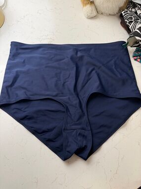 summersalt Navy and Cream Swim Bottoms
